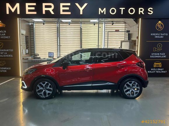 *MEREY-2017 RENAULT CAPTUR 1.5DCI ICON KIRMIZI KREDİ İMKANI*