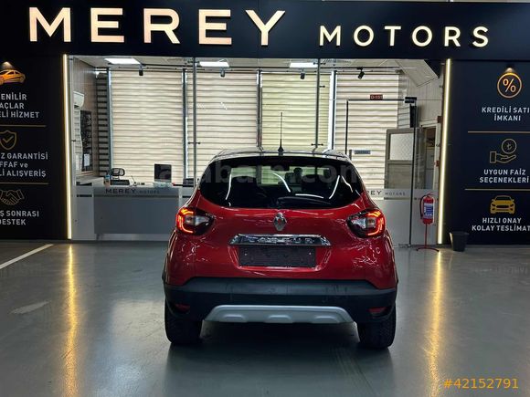 *MEREY-2017 RENAULT CAPTUR 1.5DCI ICON KIRMIZI KREDİ İMKANI*