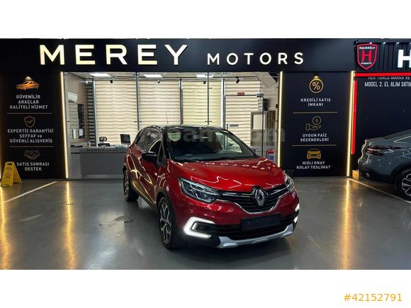 *MEREY-2017 RENAULT CAPTUR 1.5DCI ICON KIRMIZI KREDİ İMKANI*