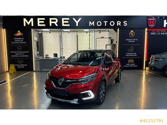 *MEREY-2017 RENAULT CAPTUR 1.5DCI ICON KIRMIZI KREDİ İMKANI*