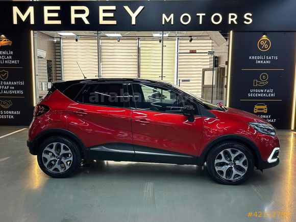*MEREY-2017 RENAULT CAPTUR 1.5DCI ICON KIRMIZI KREDİ İMKANI*