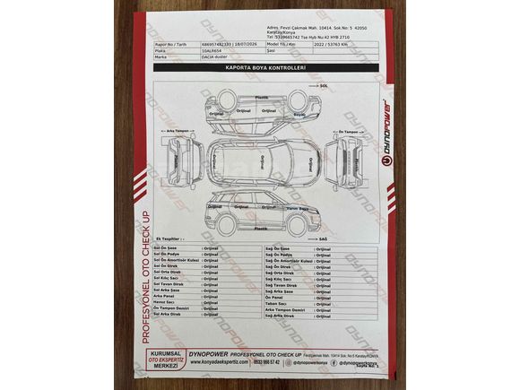 DEĞİŞENSİZ DACİA DUSTER