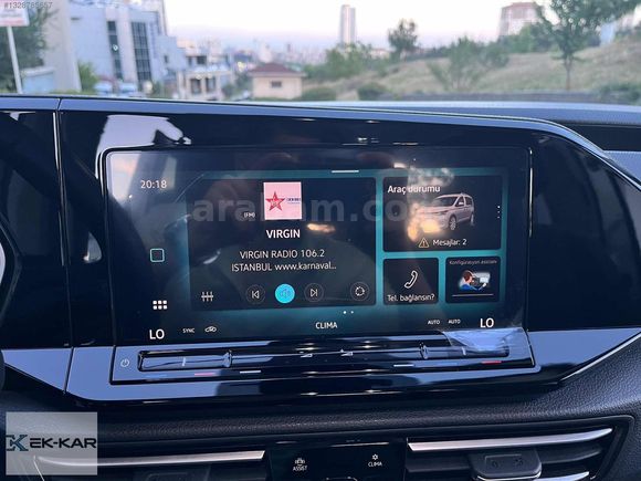 EKKAR OTODAN 2025 MODEL 2.0 TDI LİFE CADDY HATASIZ SERVİS BAKIM.