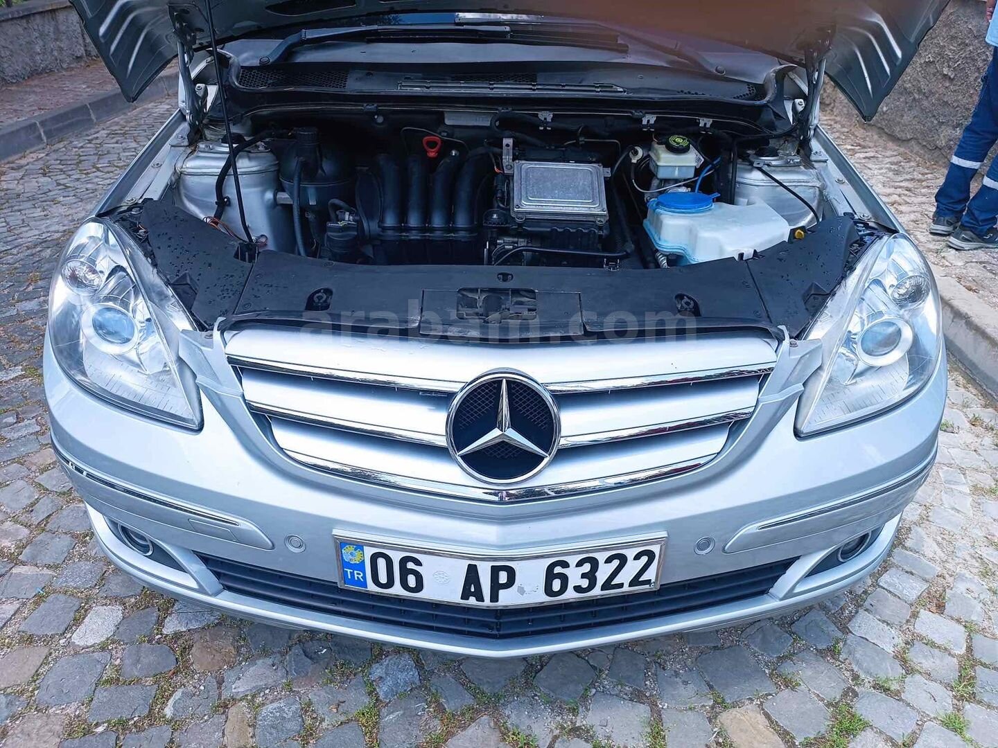 Galeriden Mercedes - Benz B 150 Prestige 2006 Model Ankara 205.000 km Gri (Gümüş) 4
