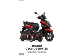 YAMAHA RAY-ZR //2024// 0 KM KIRMIZI