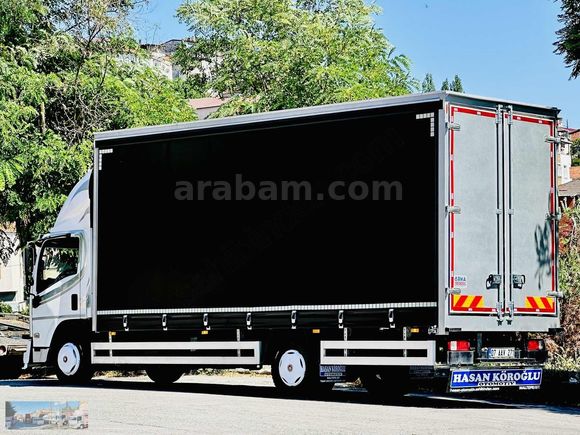 2018 ISUZU NPR 10 XLONG 190 BİN DE KLİMALI+KAYAR PERDE 6.30 CM