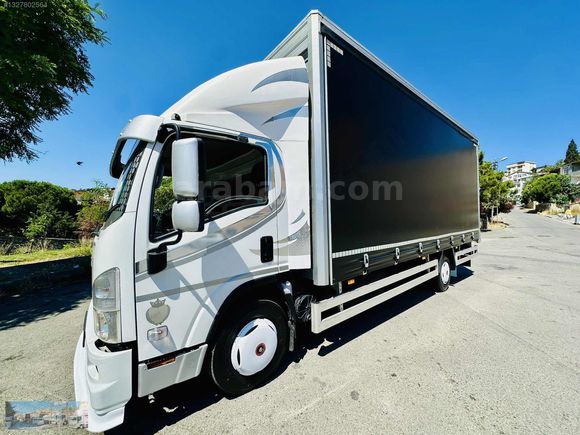 2018 ISUZU NPR 10 XLONG 190 BİN DE KLİMALI+KAYAR PERDE 6.30 CM