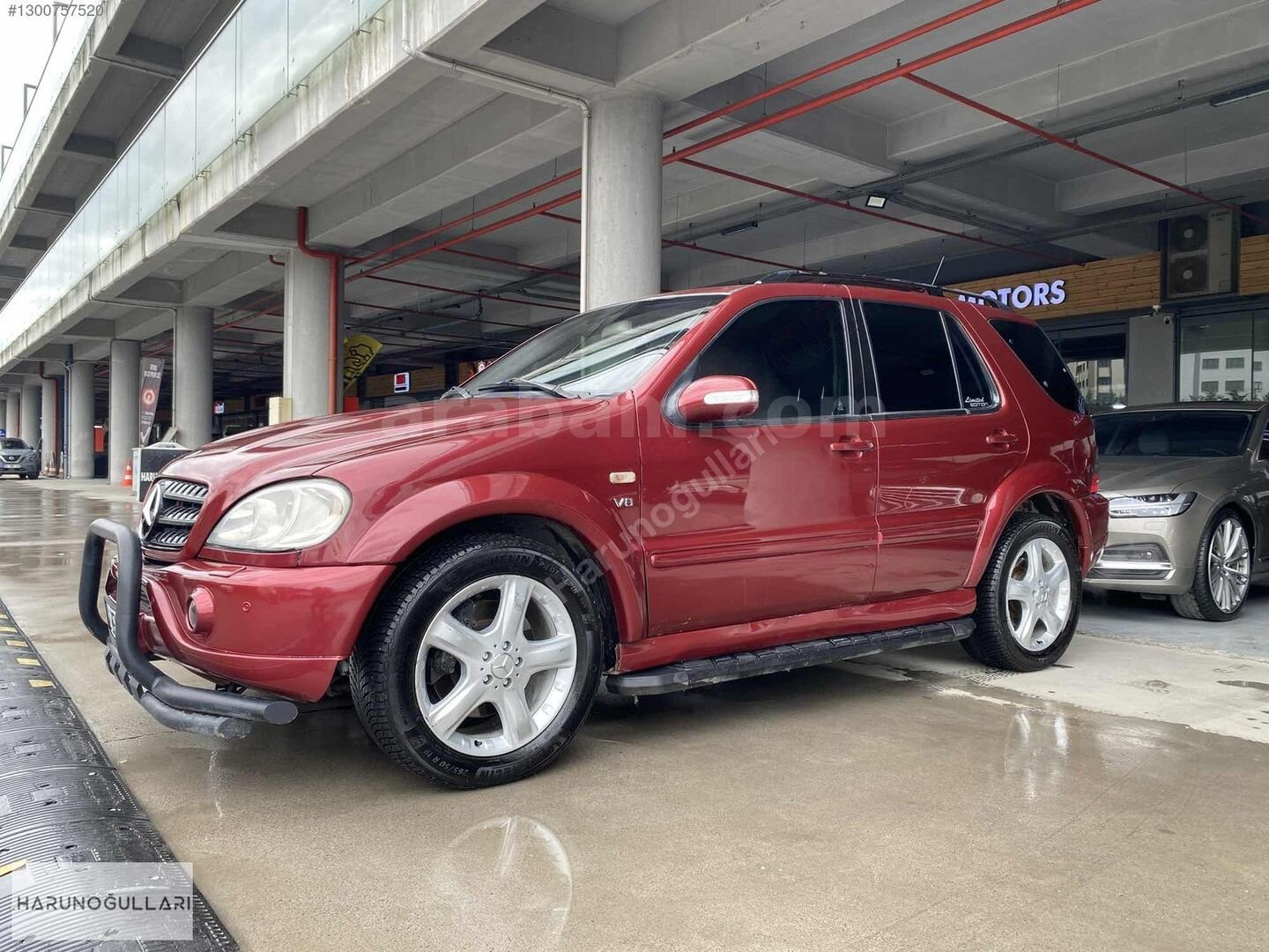 Galeriden Mercedes - Benz ML 55 AMG 2000 Model İstanbul 335.000 km Bordo 2