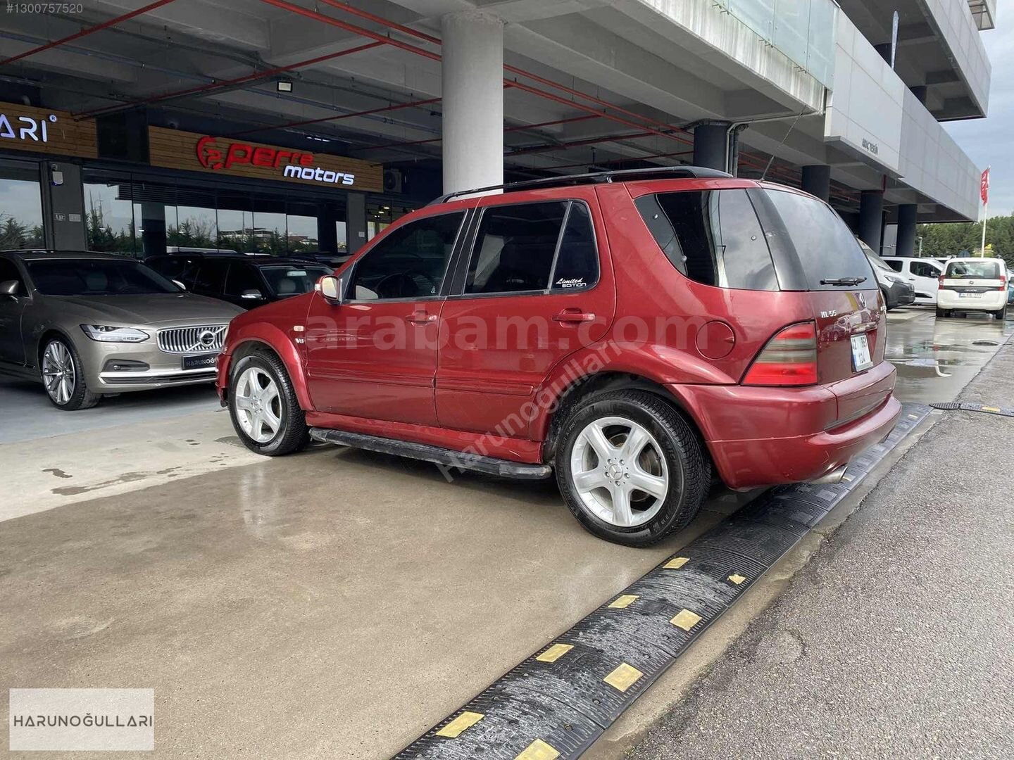 Galeriden Mercedes - Benz ML 55 AMG 2000 Model İstanbul 335.000 km Bordo 6