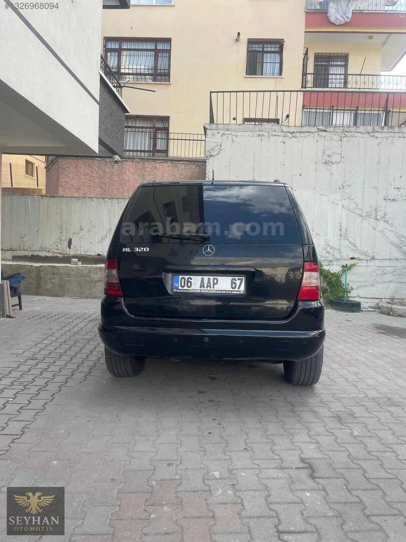 Galeriden Mercedes - Benz ML 320 1999 Model Ankara 320.000 km Siyah 6