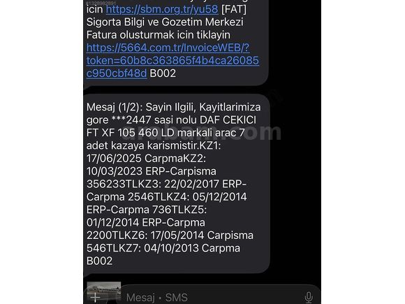 2013 MODEL DAF XF 105.460 DEP-KLİMA-TRANSPORT-ADBLUE AKTİF ! !