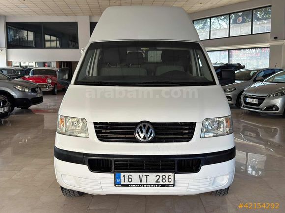 2006 VOLKSWAGEN TRANSPORTER 1.9 TDİ PANELVAN YÜKSEK TAVAN