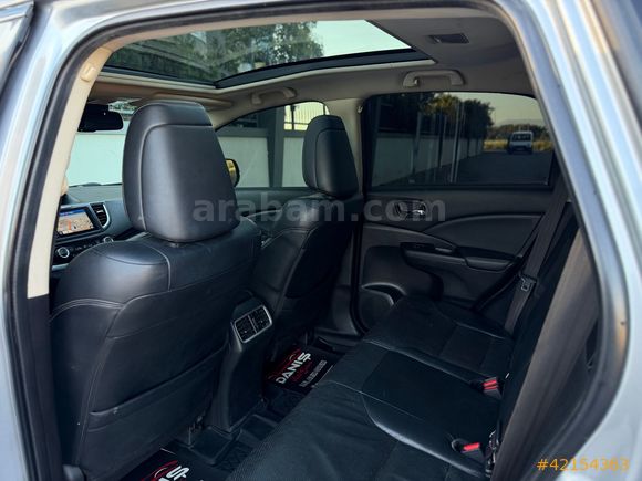 2017 Honda CRV Hatasız Boyasız Executive Cam Tavan Gri