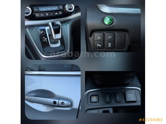 2017 Honda CRV Hatasız Boyasız Executive Cam Tavan Gri