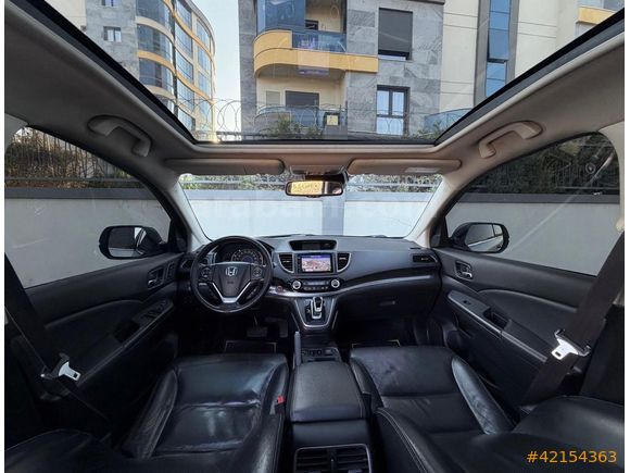 2017 Honda CRV Hatasız Boyasız Executive Cam Tavan Gri
