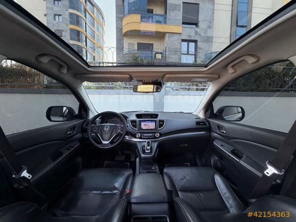 2017 Honda CRV Hatasız Boyasız Executive Cam Tavan Gri