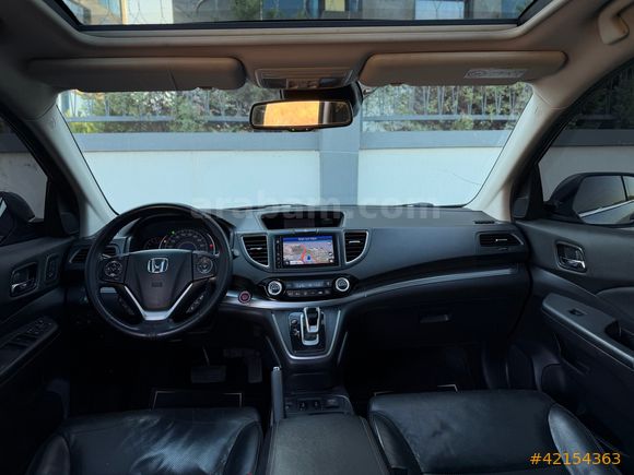 2017 Honda CRV Hatasız Boyasız Executive Cam Tavan Gri