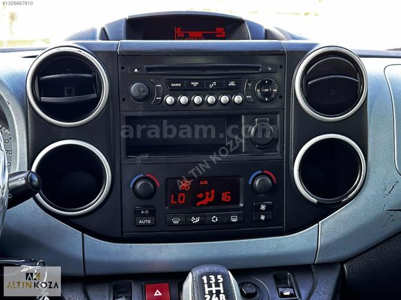 2013 CİTROEN BERLİNGO 1.6HDI SELECTİON LED FAR DİJİTAL KLİMA