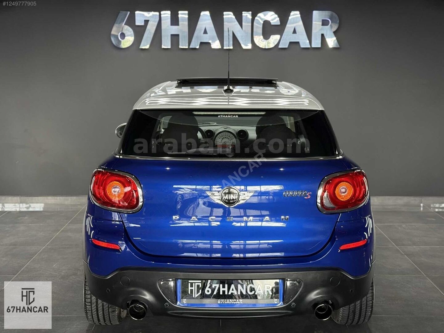 150.000 KM'DE 2013 MODEL MINI PACEMAN S ALL4-CAM TAVAN-BOYASIZ 6