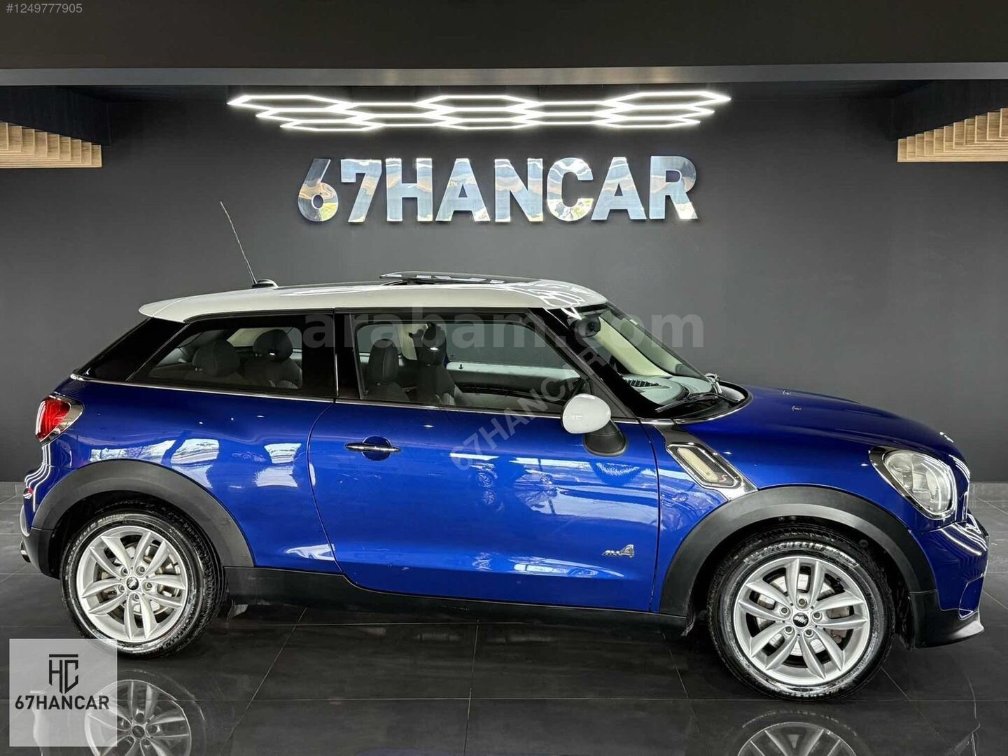 150.000 KM'DE 2013 MODEL MINI PACEMAN S ALL4-CAM TAVAN-BOYASIZ 4