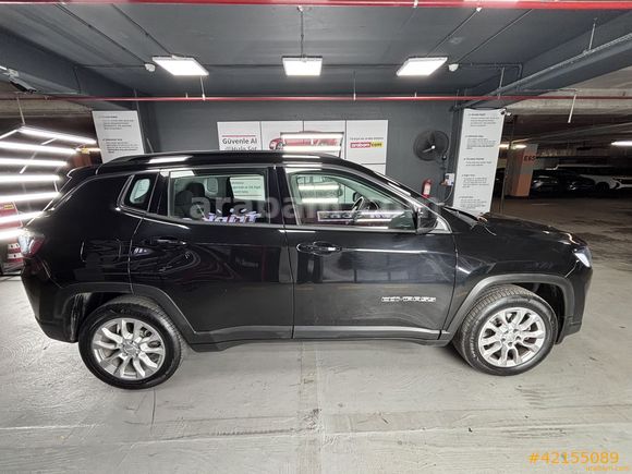 Galeriden Jeep Compass 1.3 Turbo Longitude 2020 Model Ankara 77.064 km Siyah