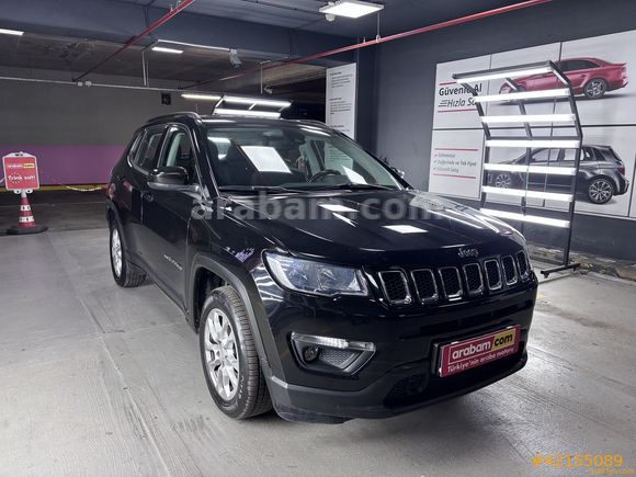 Galeriden Jeep Compass 1.3 Turbo Longitude 2020 Model Ankara 77.064 km Siyah