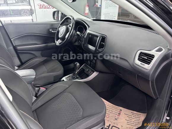 Galeriden Jeep Compass 1.3 Turbo Longitude 2020 Model Ankara 77.064 km Siyah