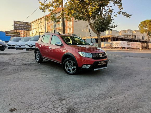 HATASIZ~BOYASIZ~84.000KM~2017 DACİA STEPWAY 1.5DCİ 90HP KARTA 12TAKSİT