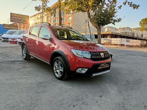 HATASIZ~BOYASIZ~84.000KM~2017 DACİA STEPWAY 1.5DCİ 90HP KARTA 12TAKSİT