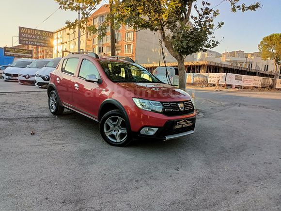HATASIZ~BOYASIZ~84.000KM~2017 DACİA STEPWAY 1.5DCİ 90HP KARTA 12TAKSİT