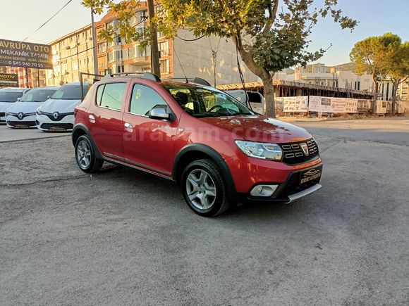 HATASIZ~BOYASIZ~84.000KM~2017 DACİA STEPWAY 1.5DCİ 90HP KARTA 12TAKSİT