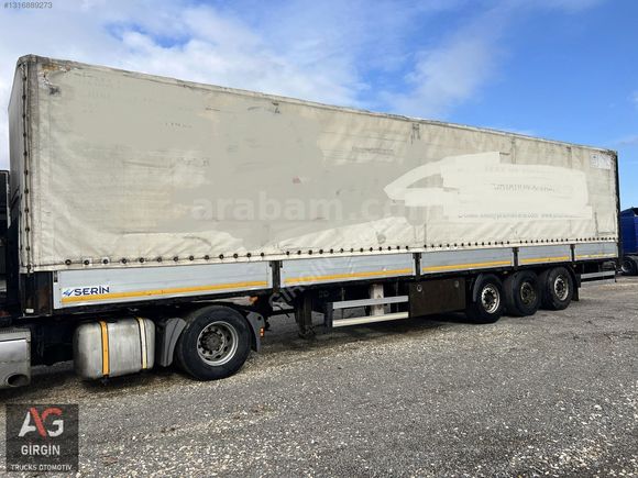 ?GİRGİN Trucks ?DAN 2010 MODEL SERİN TULUM KAYAR PİLOT DORSE