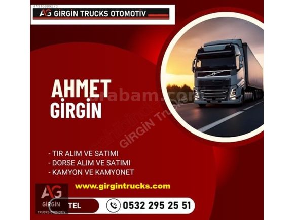 ?GİRGİN Trucks ?DAN 2010 MODEL SERİN TULUM KAYAR PİLOT DORSE