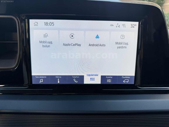 2024 FORD COURİER ACTİVE BOYASIZ ÇİFT RENK GARANTİLİ 22.000 km