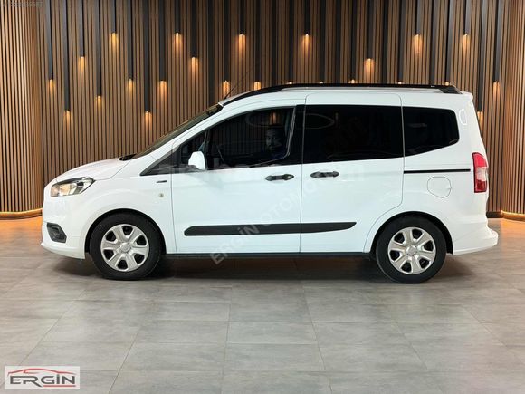 FORD COURİER 45 BİN KM'DE ECOBOST COLORLİNE FABRİKASYON LPGLİ