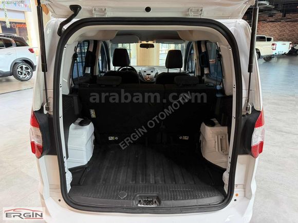 FORD COURİER 45 BİN KM'DE ECOBOST COLORLİNE FABRİKASYON LPGLİ