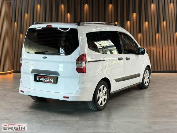 FORD COURİER 45 BİN KM'DE ECOBOST COLORLİNE FABRİKASYON LPGLİ