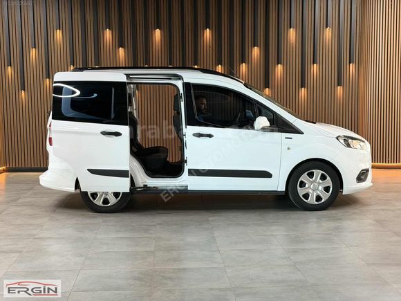 FORD COURİER 45 BİN KM'DE ECOBOST COLORLİNE FABRİKASYON LPGLİ