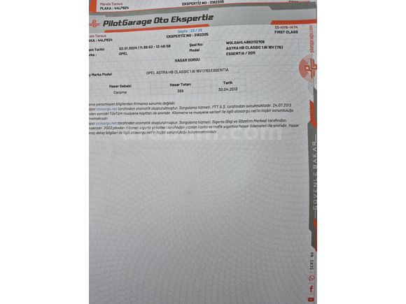 Sahibinden Opel Astra 1.6 Essentia 2011 Model