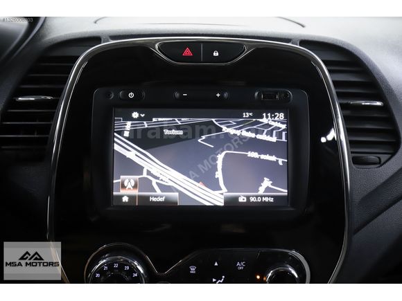MSA-2016 RENAULT CAPTUR 1.5DCI ICON BEJ İÇİ SİYAH EMSALSIZ!