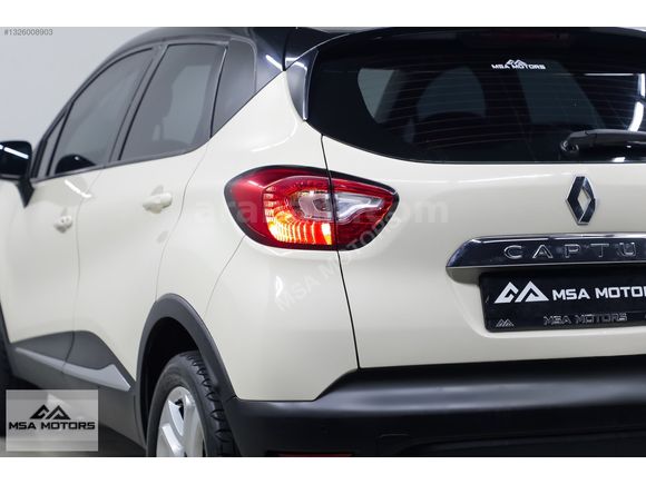 MSA-2016 RENAULT CAPTUR 1.5DCI ICON BEJ İÇİ SİYAH EMSALSIZ!