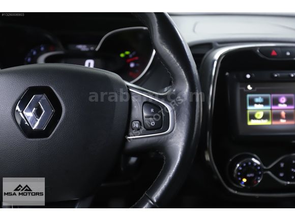 MSA-2016 RENAULT CAPTUR 1.5DCI ICON BEJ İÇİ SİYAH EMSALSIZ!