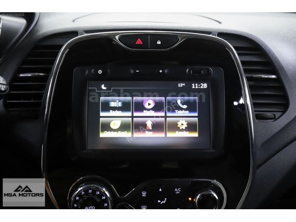 MSA-2016 RENAULT CAPTUR 1.5DCI ICON BEJ İÇİ SİYAH EMSALSIZ!