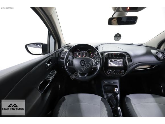 MSA-2016 RENAULT CAPTUR 1.5DCI ICON BEJ İÇİ SİYAH EMSALSIZ!