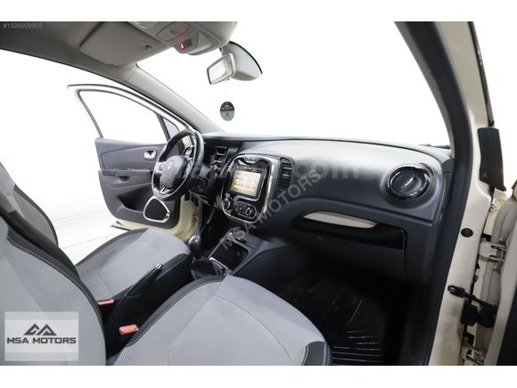 MSA-2016 RENAULT CAPTUR 1.5DCI ICON BEJ İÇİ SİYAH EMSALSIZ!