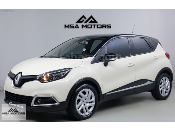 MSA-2016 RENAULT CAPTUR 1.5DCI ICON BEJ İÇİ SİYAH EMSALSIZ!