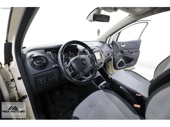 MSA-2016 RENAULT CAPTUR 1.5DCI ICON BEJ İÇİ SİYAH EMSALSIZ!