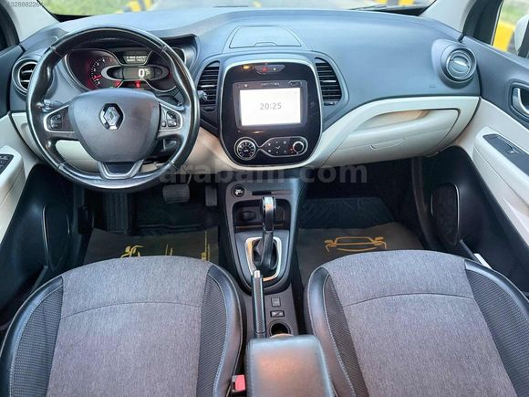 2018 Çıkışlı Renault Captur 1.5 DCI Icon EDC Kk 12 Taksit