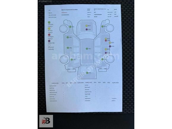 BARÇINDAN 2017 Renault Kadjar 1.5 dCi Touch Roof Cam Tavan