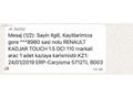BARÇINDAN 2017 Renault Kadjar 1.5 dCi Touch Roof Cam Tavan